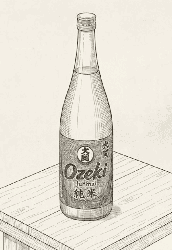 Cheap, Good Kyoto Japan 2 Ozeki_Sake
