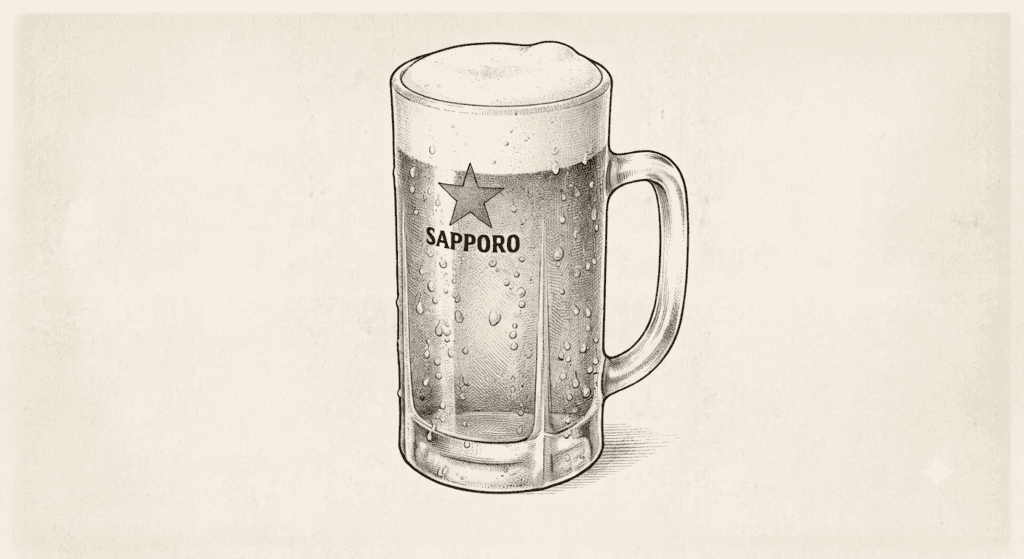Cheap, Good Sapporo Japan 1 Sapporo beer illus - Cheap,Cheap Sapporo