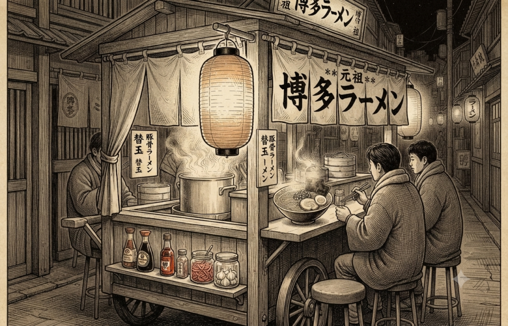Japanese Beer Culture 101 4 a traditional yatai stall in japan